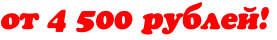 от 4 500 рублей!